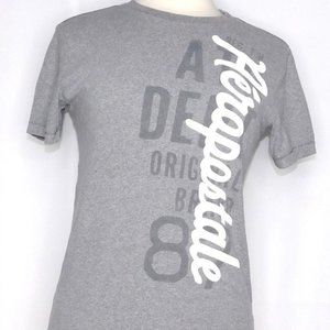 Aeropostale "1987" Short Sleeve Gray T-shirt